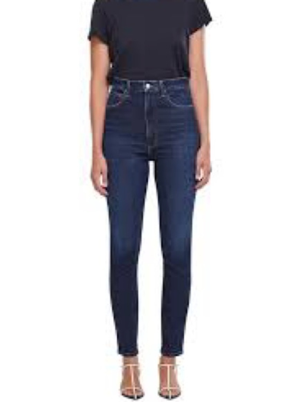 Agolde Pinch Waist High-Rise Skinny Jeans